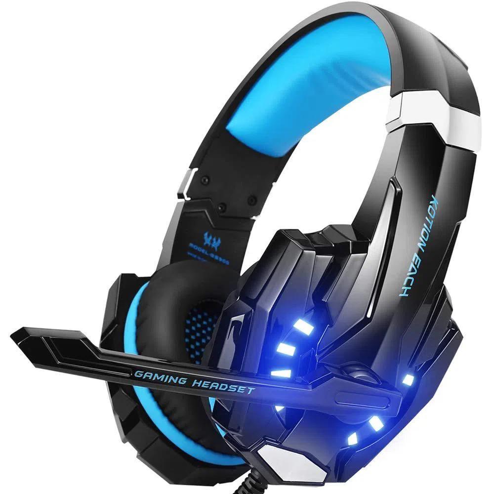 Audífonos Diadema Gamer Kotion G9000 Con Microfono Usb Y Led